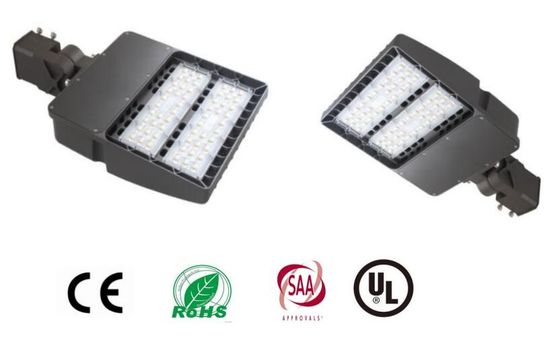 Cina 100W 13000 Kotak Sepatu Lumen Led Light / IP65 90-277VAC LED Area Light Dengan Meanwell pemasok